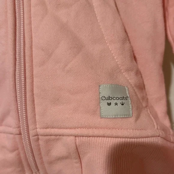 Cubcoats Adorable Pink Hoodie with Cute Ear Details - Picture 2 of 9